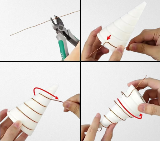 Wickelhilfen für Elektrokultur