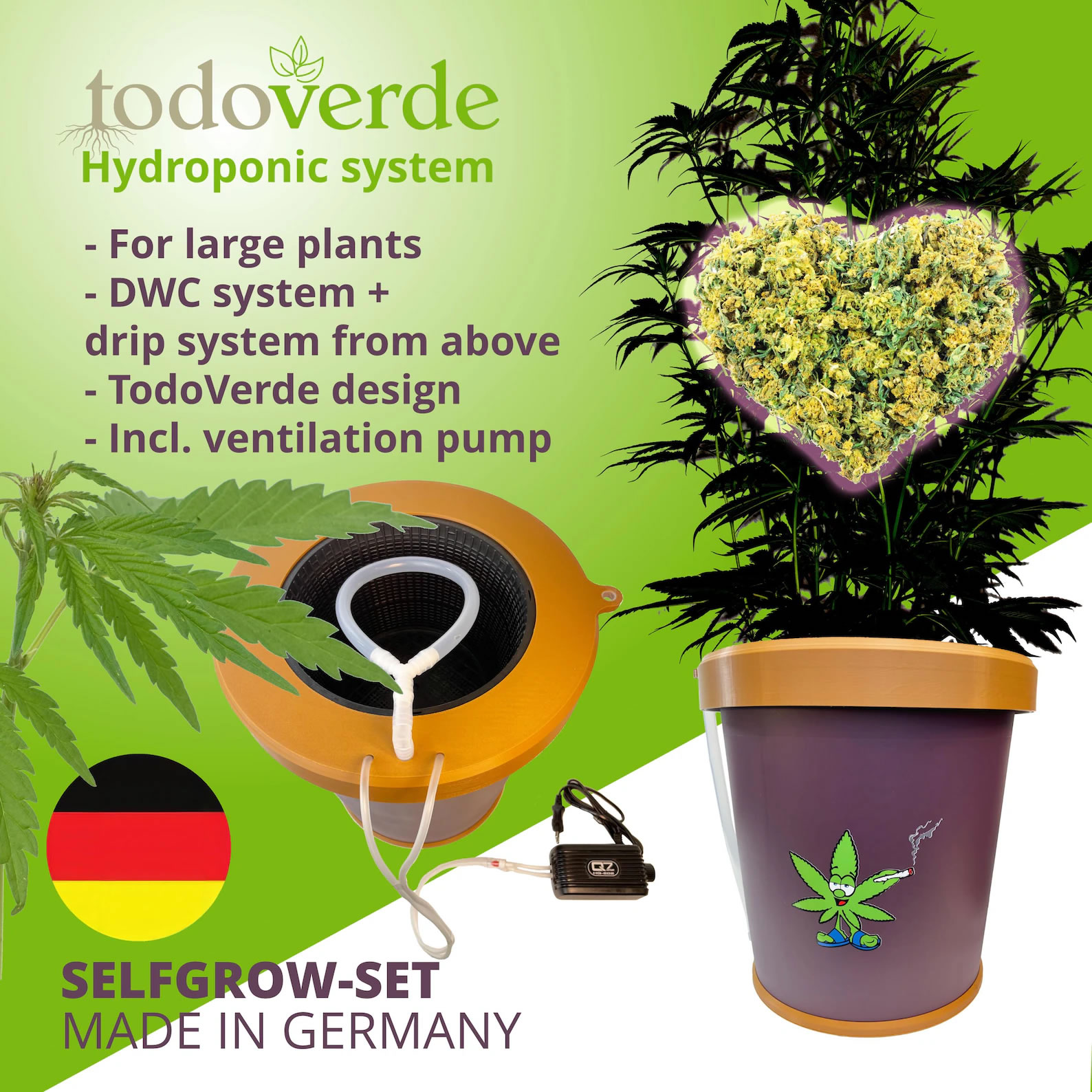 Hydroponik Blumentopf