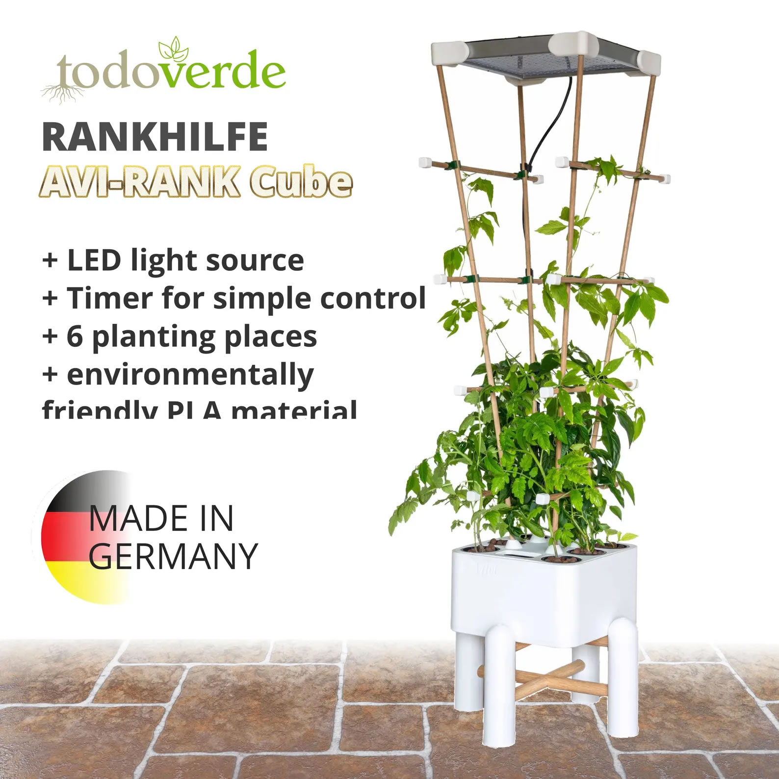 Hydroponik Rankhilfe